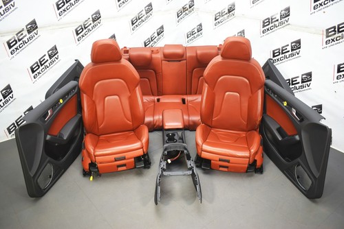 Audi A4 8K B8 Lederausstattung Ledersitze Sportsitze Leder Sitze COGNAC