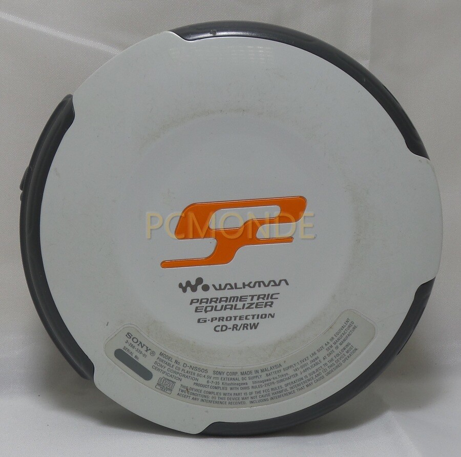 Sony S2 Sports ATRAC Walkman Portable CD Player (D-NS505/M
