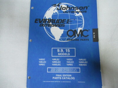 masページ 1999 Evinrude Johnson 9.9/15 Model Final Edition OEM Parts Catalog