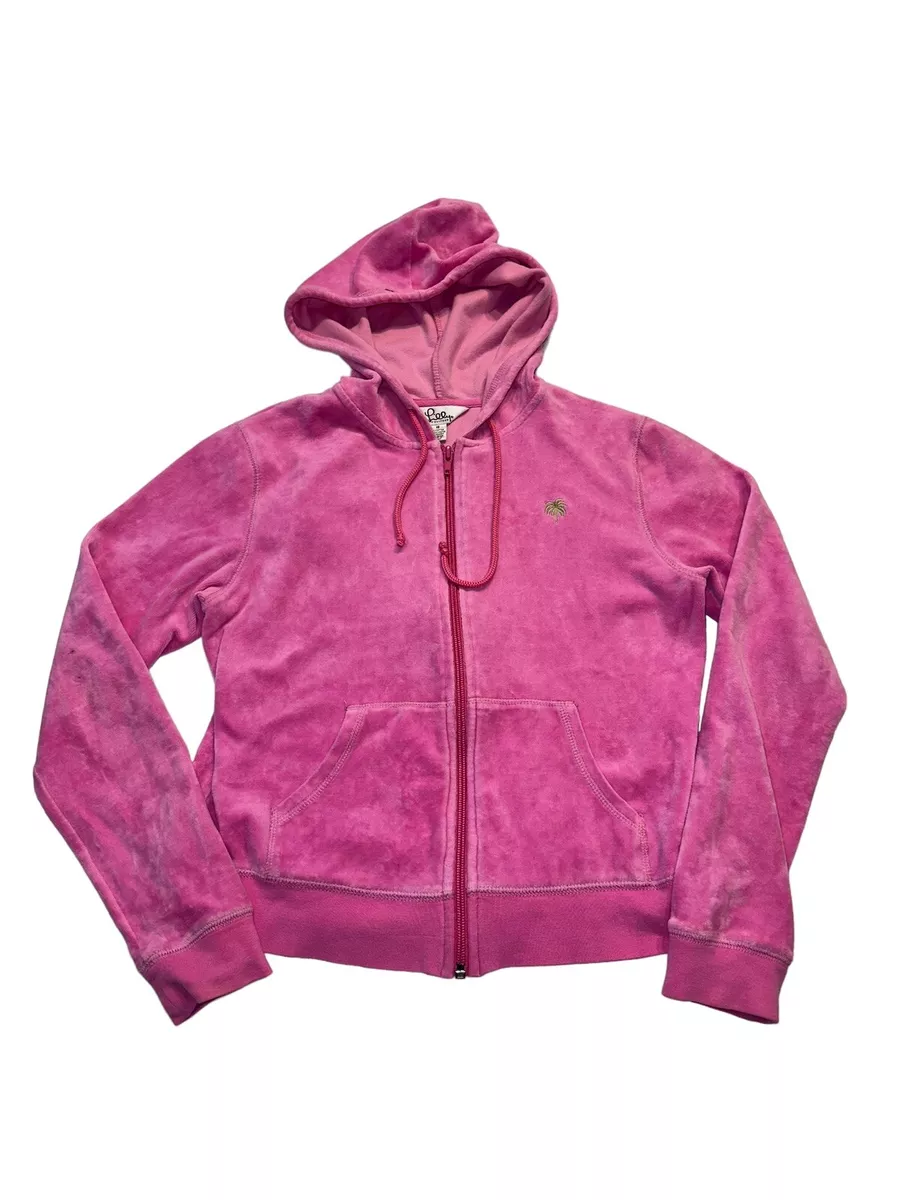 Pink velour hotsell sweater
