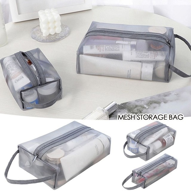 Zipper Cosmetic Bag Transparent Toiletry Bags New Shaving Bag Men Zipper Cosmetic Bag Transparent Toiletry Bags New Shaving Bag Men