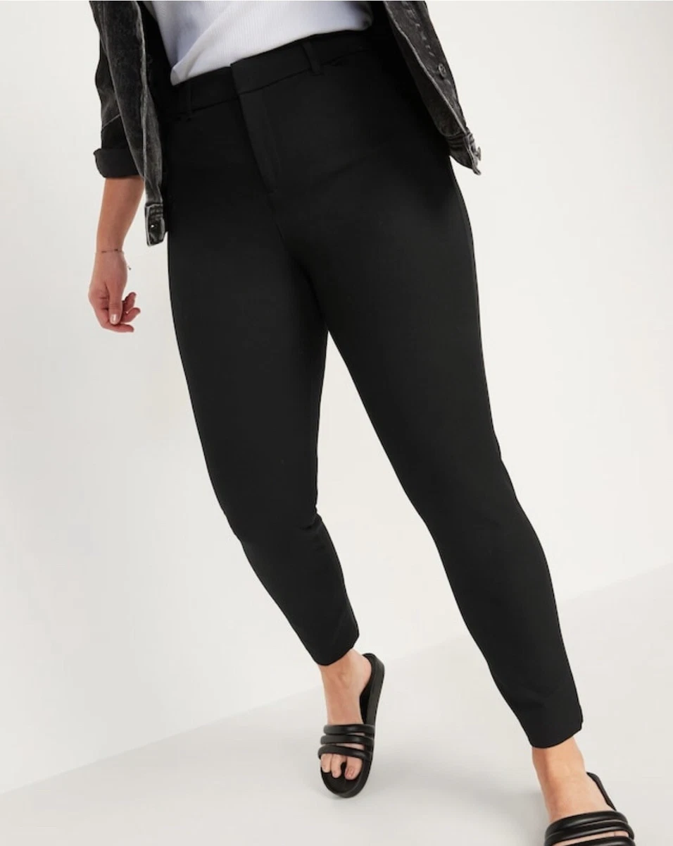 Plus size cheap black ankle pants