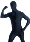 Adult Black Jumpsuit Costume Full Bodysuit XL (44-46" Chest)