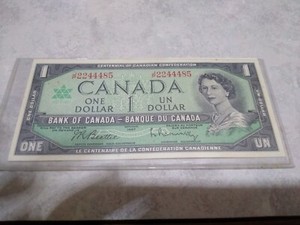 1967 Canada $1 Jp2244485