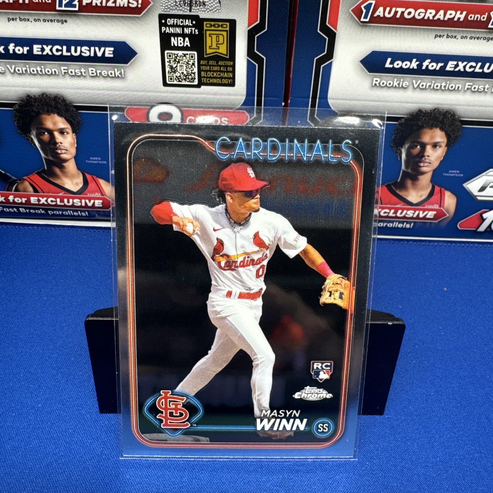 2024 Topps Chrome - #189 Masyn Winn (RC)