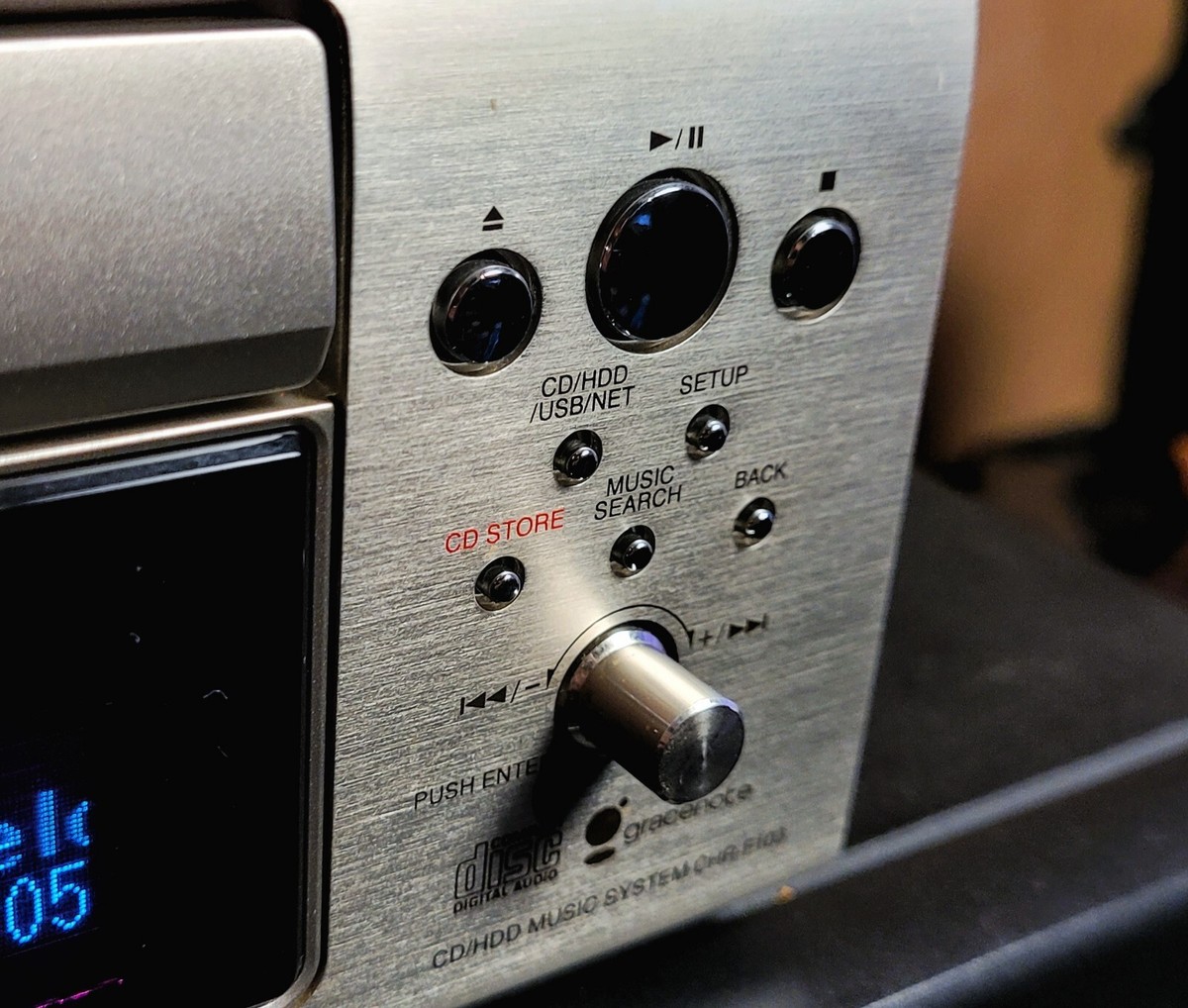 DENON デノン CD/HDD MUSIC SYSTEM CHR-F103 ジャンク品 CD CD⁄HDD