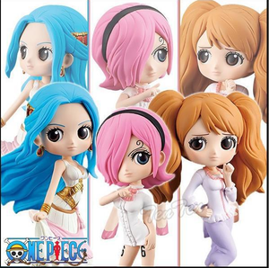 Q Posket Petit One Piece Set 3pcs Of Reiju Vivi Pudding Figure 3 Toy New Ebay