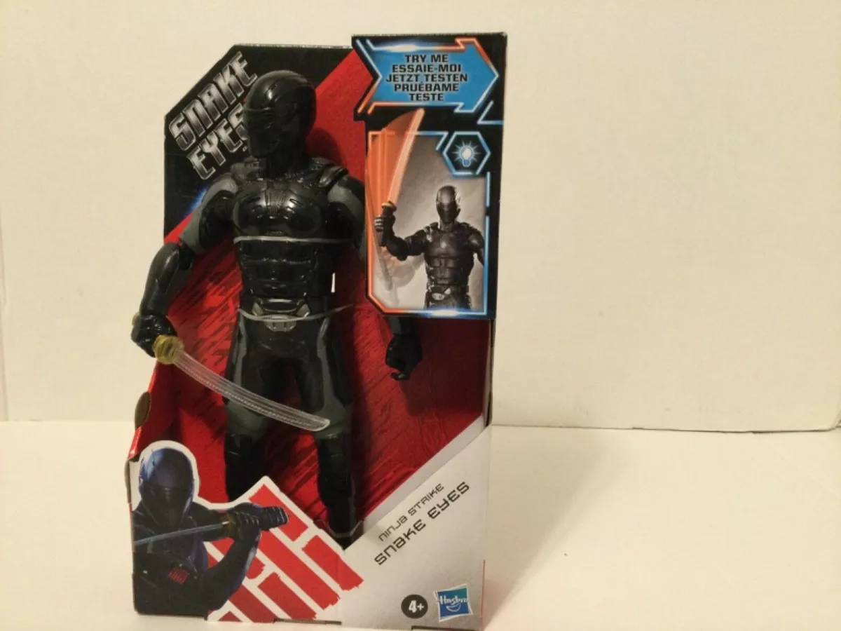 🔥SNAKE EYES Ninja Strike 🔥 GI Joe Origins Hasbro 12-Inch Action