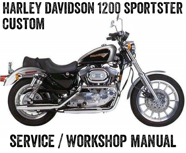 1998 1999 2000 Harley Davidson Sportster XLH1200 Custom Service