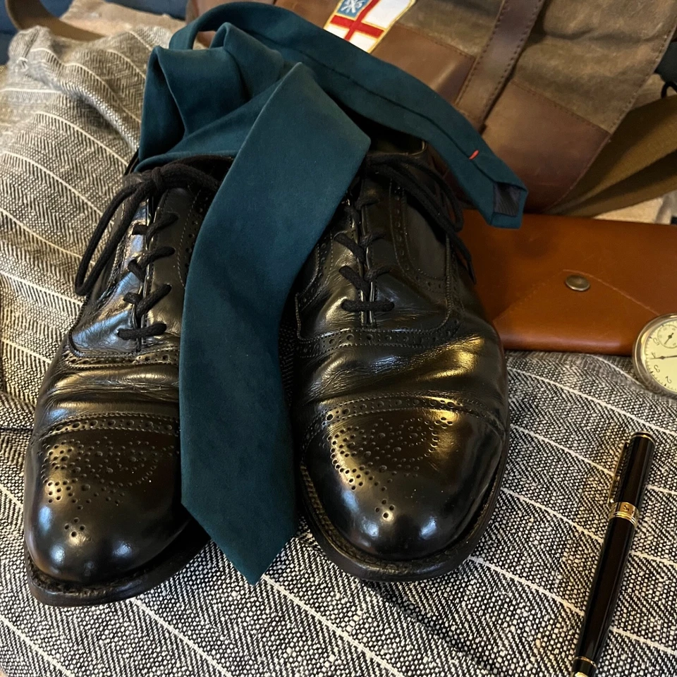 Corbata delgada verde rojo gallo Select Foto 2 de 4