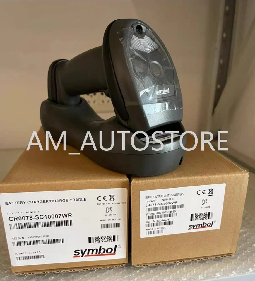1PC Wireless Bluetooth Barcode Scanner with Cradle and USB Cable LI4278-SR - Image 2 of 4