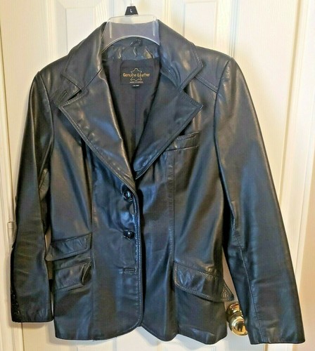 Vintage 70s Classic Black Womens Ladies 