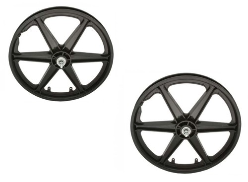 Rear \u0026 Front Bicycle Plastic BMX Wheels 