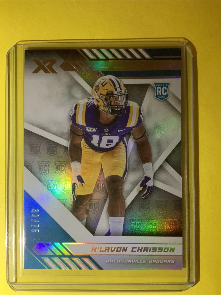 2020 XR K’Lavon Chaisson Rookie /75 Jacksonville Jaguars - Image 2 of 3