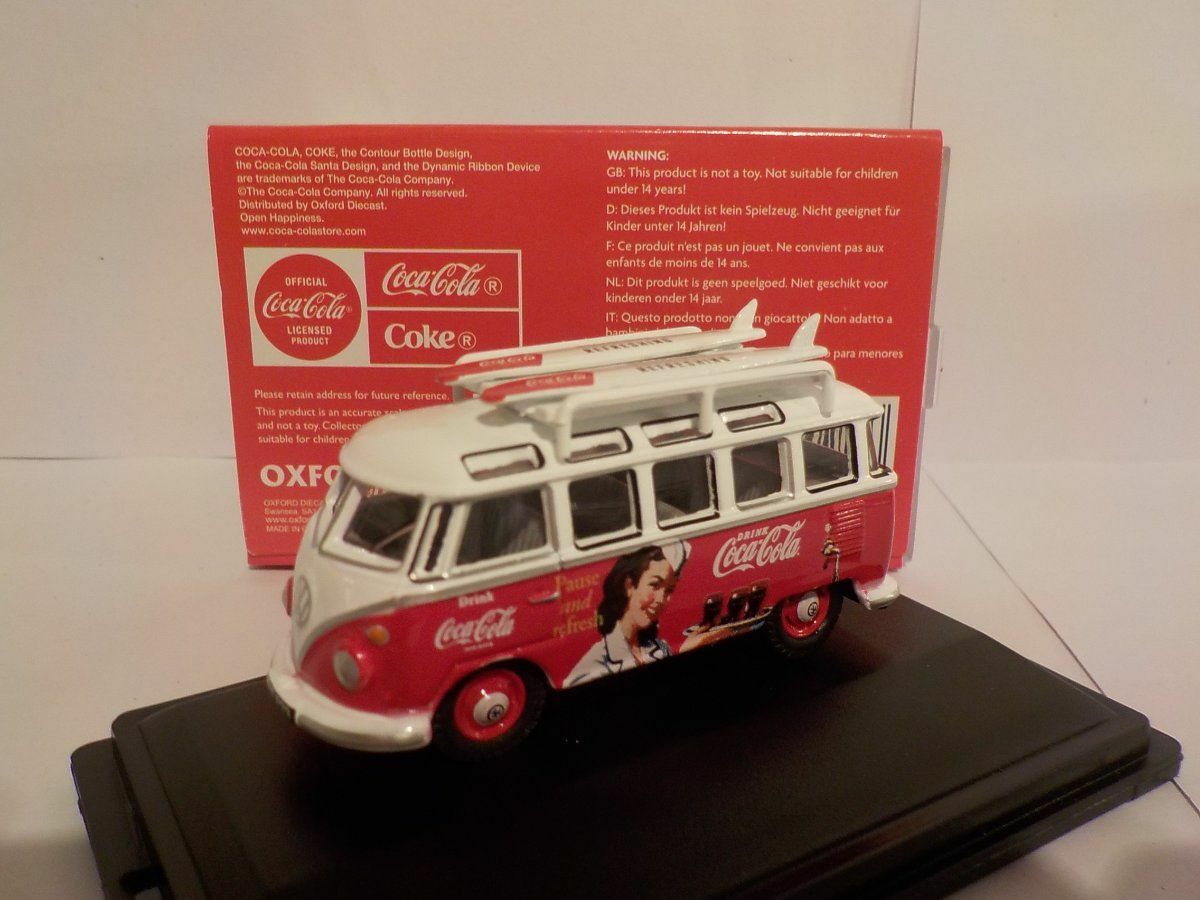 801-227 1/64 フォルクスワーゲン T1 Bus Coca-Cola TNT 1/64 Scale Volkswagen VW T1 Type1 Bus RWB--Coca-Cola
