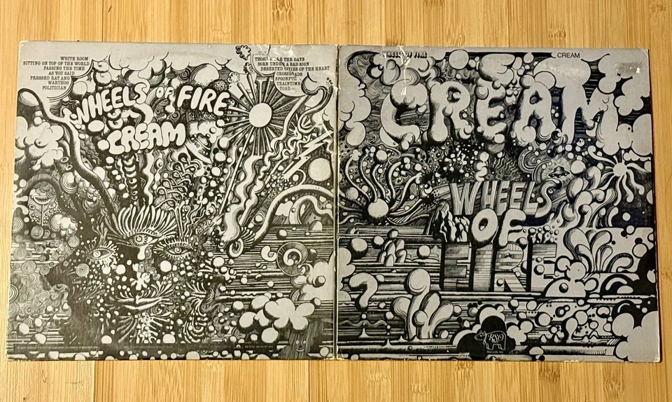 Cream - Wheels Of Fire 2X Vinyl LP - Image 3 of 4