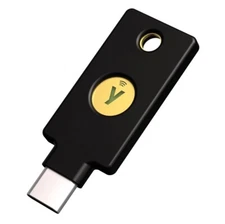 TWO - Yubico YubiKey USB-C 5C NFC Two-Factor Authentication Security Key F5.7.1