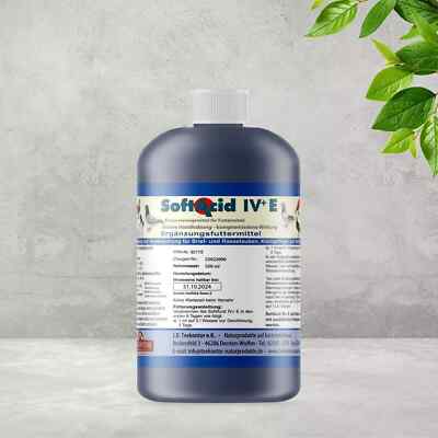 Teekontor Soft Acid IV+ E 500 ml für Tauben Heimtiere Puten Geflügel Kaninchen