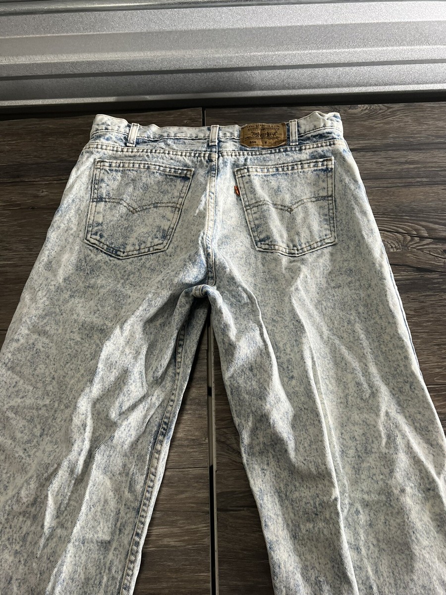 Vintage Levis Jeans Acid Wash 550 Orange Tag USA Men's 36/34 Vintage Levis Jeans Acid Wash 550 Orange Tag USA Men's 36/34