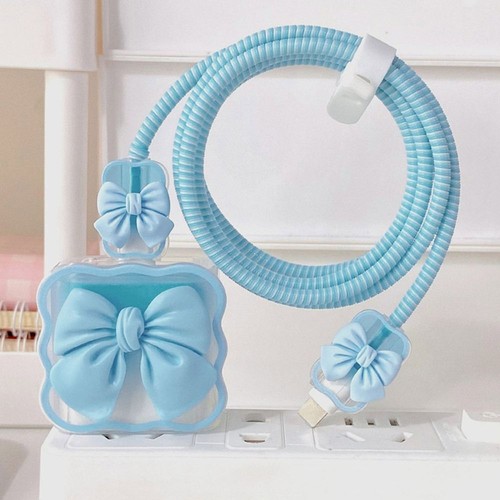 Knot Cable Protector Case Data Line Cover Charger Head Cover Plug USB Protector - Picture 14 of 15