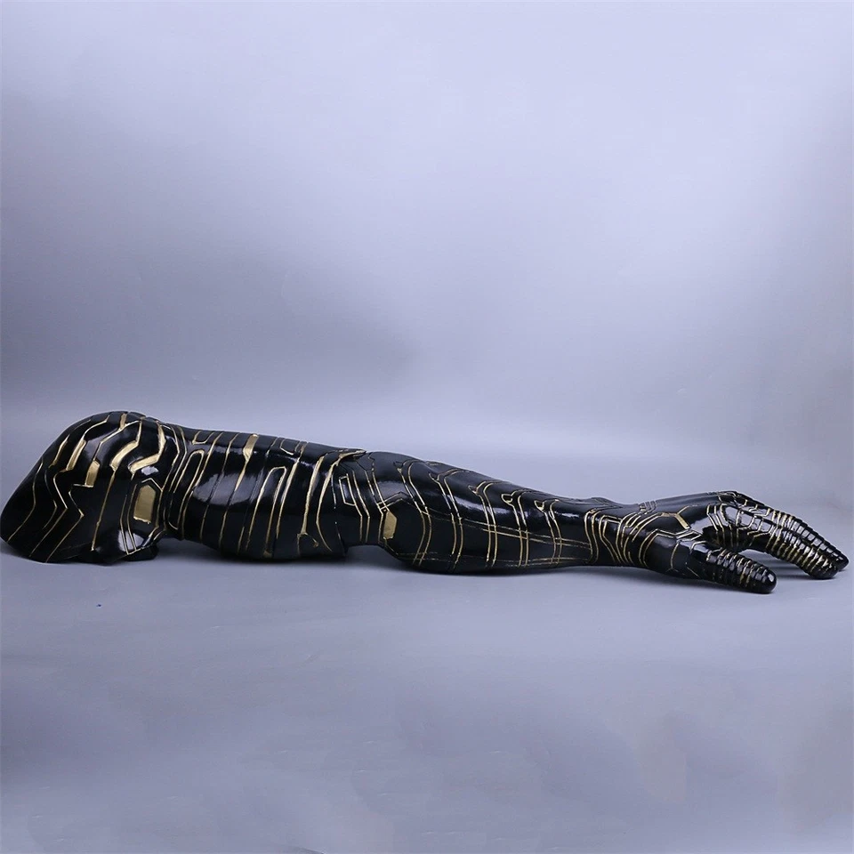 Brazo de soldado de invierno 2018 Cosplay Vengadores Infinity War Bucky Barnes Armor Arm Foto 2 de 4