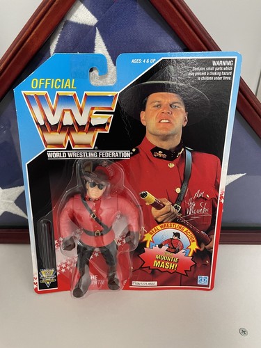 Hasbro WWF The Mountie MOC...