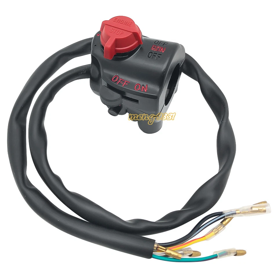 Interruptor de control de parada de arranque derecho para Honda CB750K CB360 CB360G CB550 CB550K Foto 4 de 4