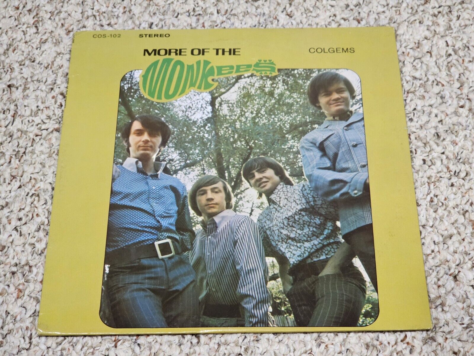MORE OF THE MONKEES 1969  Pressing Stereo Colgems COS-102 RE Vinyl LP