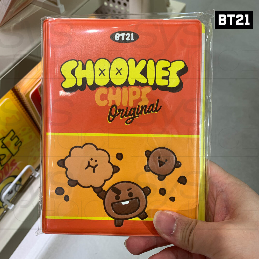 BTS BT21 Official Authentic Goods Spring Note Snack Ver 130x175mm