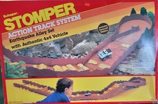 Vintage 1983 Schaper Stomper Earthquake Alley Set 894-Complete Track  Vehicle