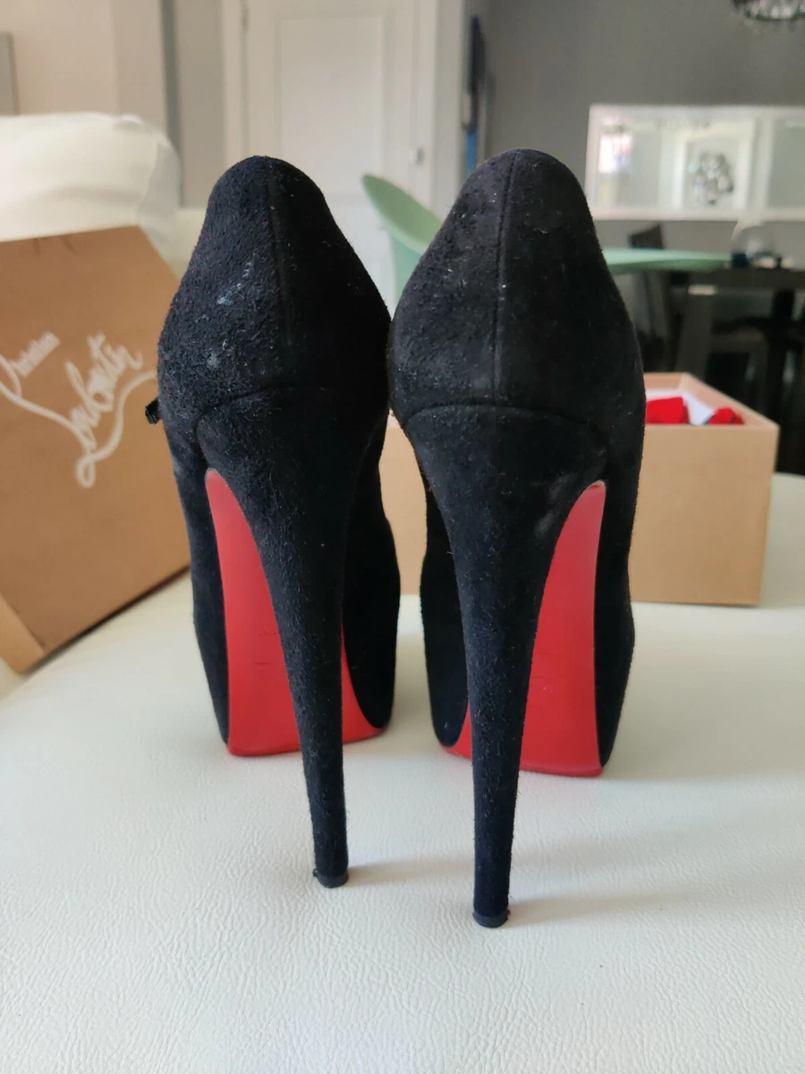 Louis Vuitton red bottoms peep toe heels for Sale in Plano, TX