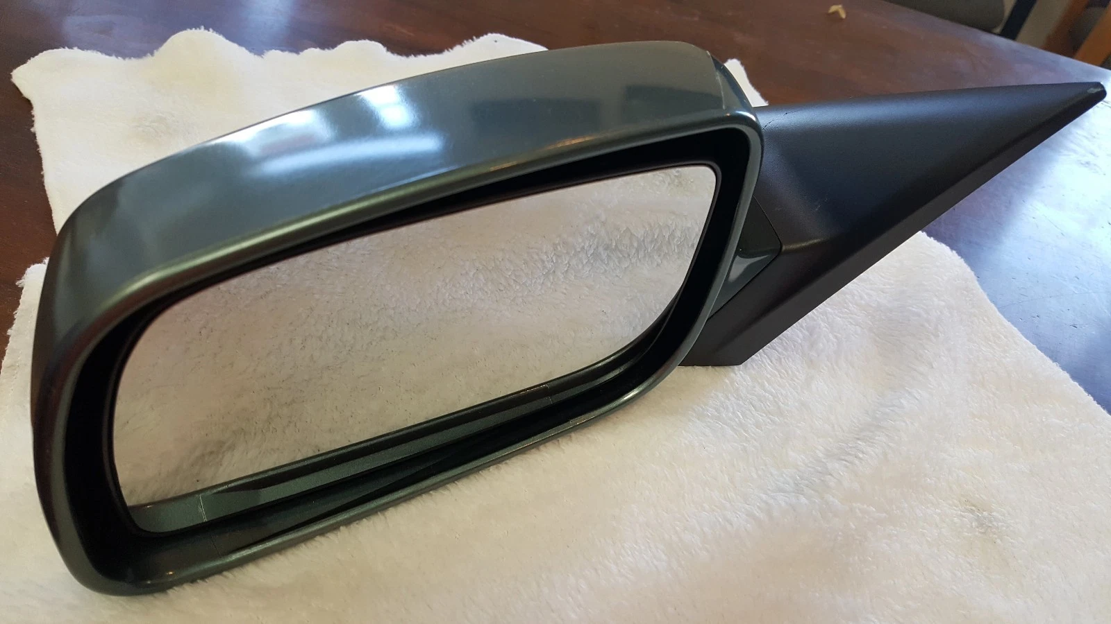 NEW ALOE GREEN Mirror Fits 2007-2011 CAMRY Driver Door-Power-NonHeated
