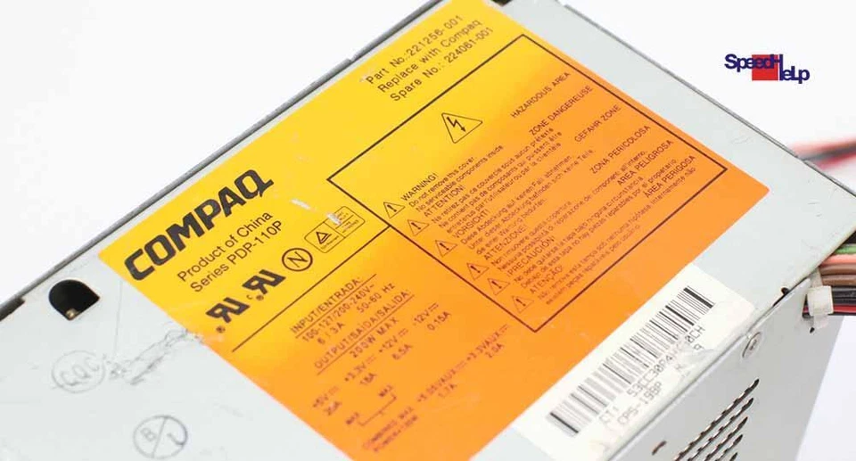 Compaq PS-5141-6CF Original AC Adapter PSU 221270 224063 Computer PC 120W - Image 2 of 3