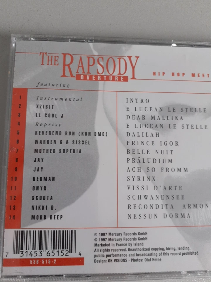 CD The Rapsody - Hip Hop meets Classic - Various - Bild 3 von 4