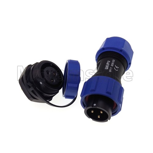 Weipu Aviation 2-10 pin Waterproof Connector Bulkhead SP17 Circular IP68 Plug - Picture 21 of 26