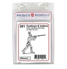 Prince August Gießform Indian standing firing