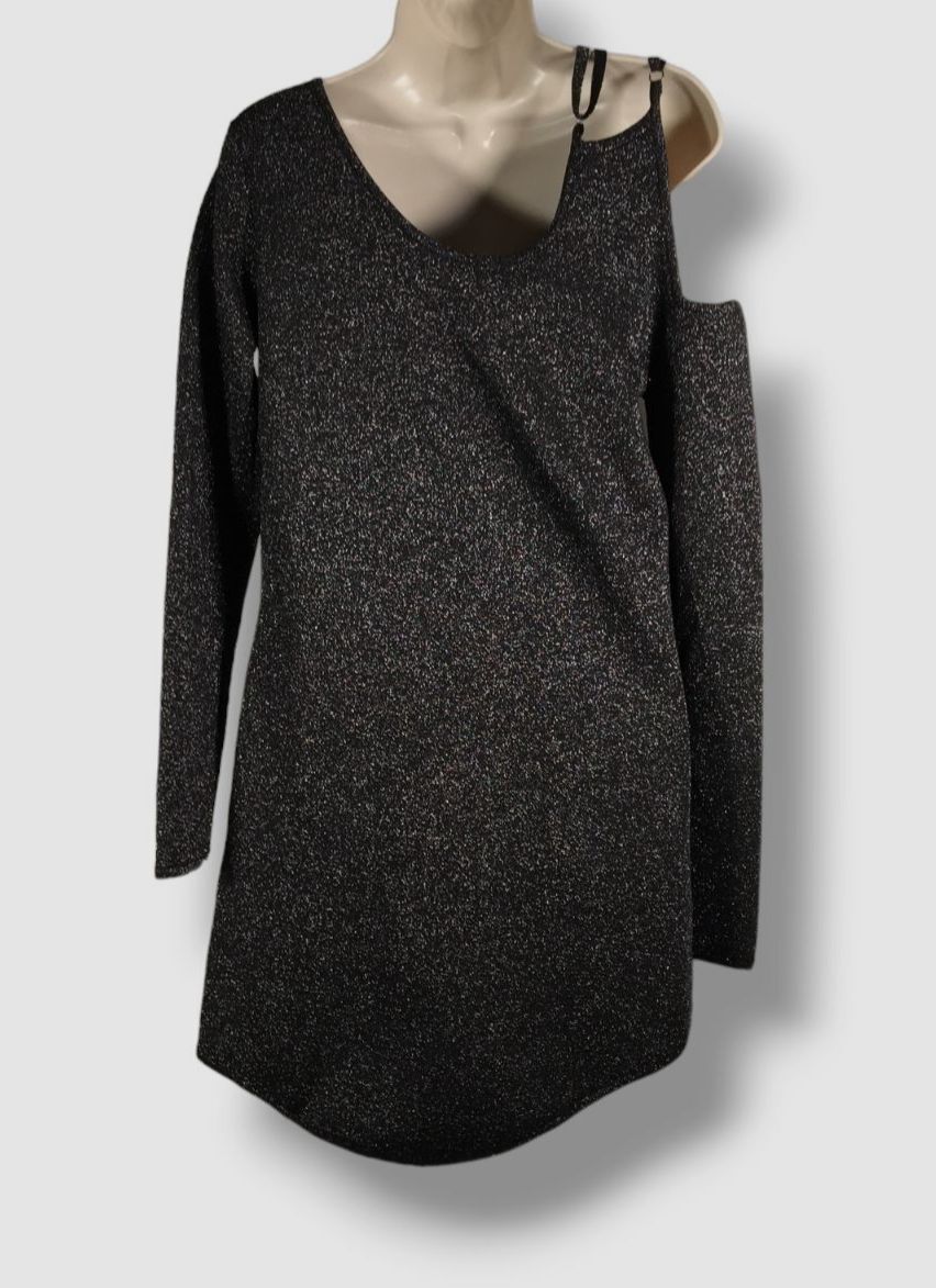JW Anderson - Cut Out Detail Asymmetric Dress, Women , Grey
