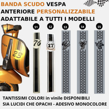 ADESIVI SCUDO VESPA PK 50 XL 50 SPECIAL R L N, 125 ET3 PX CUSTOM sticker decals