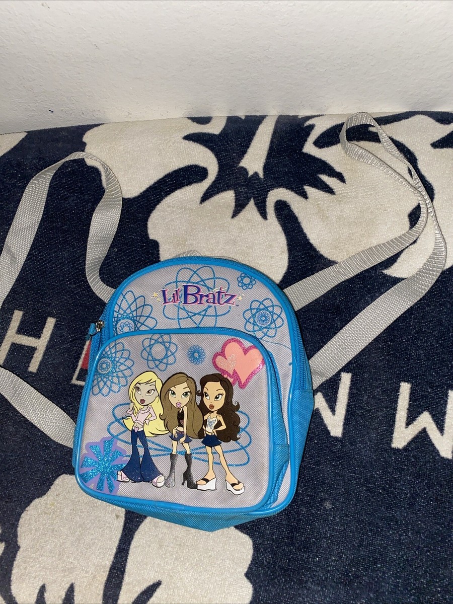 Vtg 2004 MGA Lil Bratz Backpack Y2k Half Pint Mini 2000s School