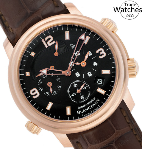 Blancpain Leman Reveil Gmt Men's Rose Gold 2041B-3630N | eBay
