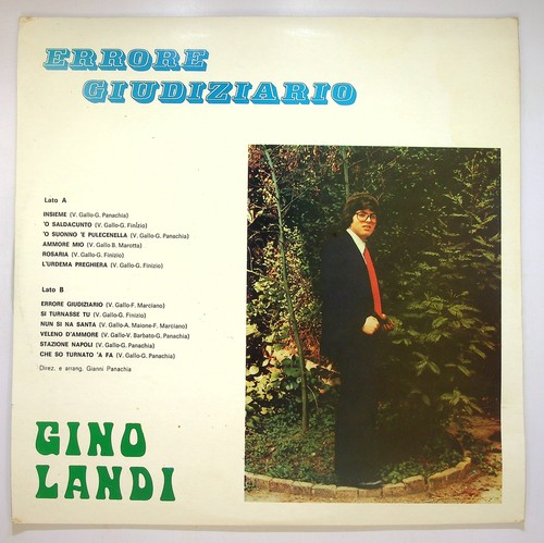 EBOND Gino Landi - Uniti 'E Pe Sempe...Insieme Vinile - Dangal V083103 - Picture 2 of 4