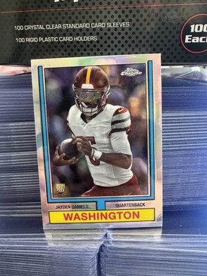 2024 Topps Chrome Jayden Daniels 1974 Silver