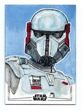 Marketplace image: 2026 Topps Chrome Star Wars Galaxy Sketch Card ARC Trooper Neil A Brady 1/1