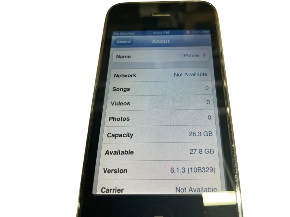 Base de altavoces Altec Lansing iMT620 con paquete Apple iPhone 3GS 32 GB negro (A1303) Foto 4 de 4