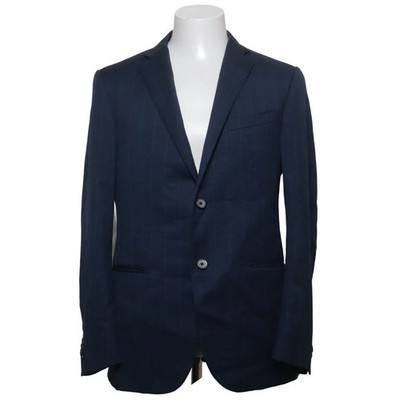 Corneliani, Blazer, Größe: 50, Blau, Cupro/Wolle, Nadelstreifen, Herren #RkB