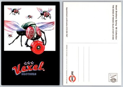 Continental Vexel Brothers Insect Art Postcard