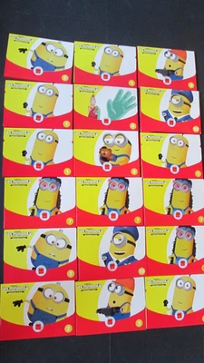 "Les Minions" McDonald's , Pochettes de jeu , figurines a monter , figurines .. - Photo 1/4