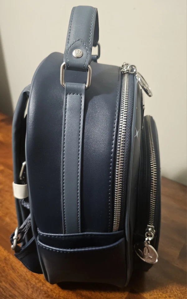 Mini Mochila Loungefly Disney Pixar WALL-E Corazón Luna Nueva con Etiquetas - Exclusiva BoxLunch Foto 2 de 4