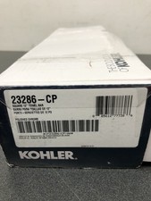 Kohler K-23286-CP Square 12" Towel Bar - Polished Chrome