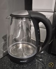 ARTECH 1.7 Litre Electric Glass Kettle - Fast Boil, LED Light